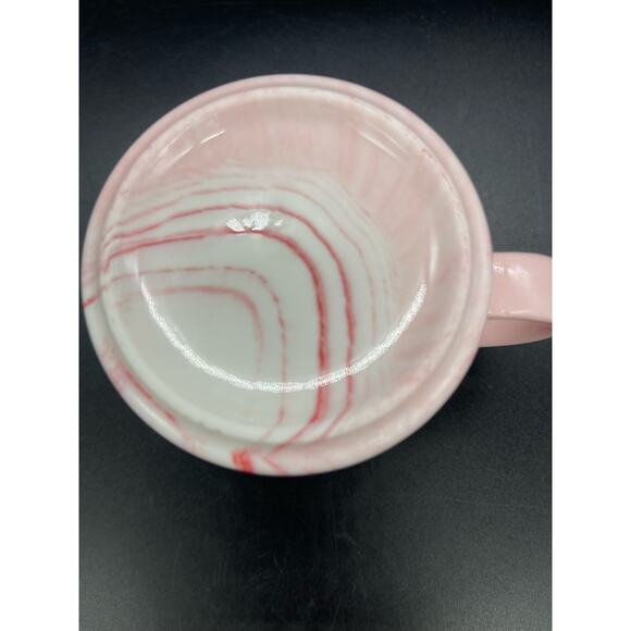 Boss Lady Pink Marble Swirl Design Coffee Mug Cup - Picture 6 of 7